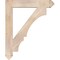 Ekena Millwork Balboa Arts & Crafts Smooth Bracket, Douglas Fir, 5 1/2"W x 38"D x 46"H BKT06X38X46BOA03SDF - alternate 3